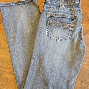 Cowgirl Tuff Light Blue Straight Leg Jeans